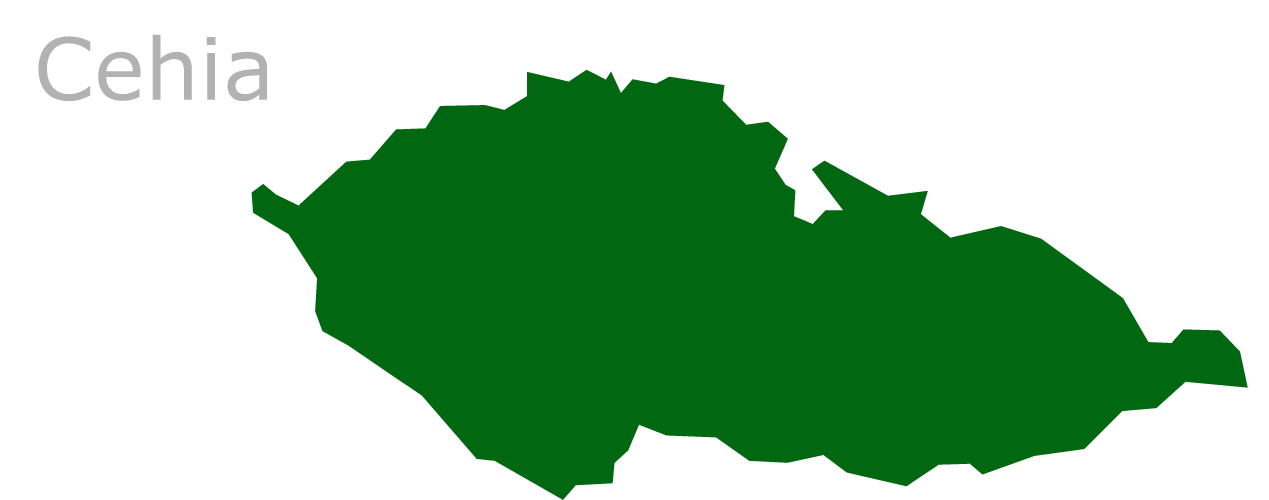 Map Eu Cehia