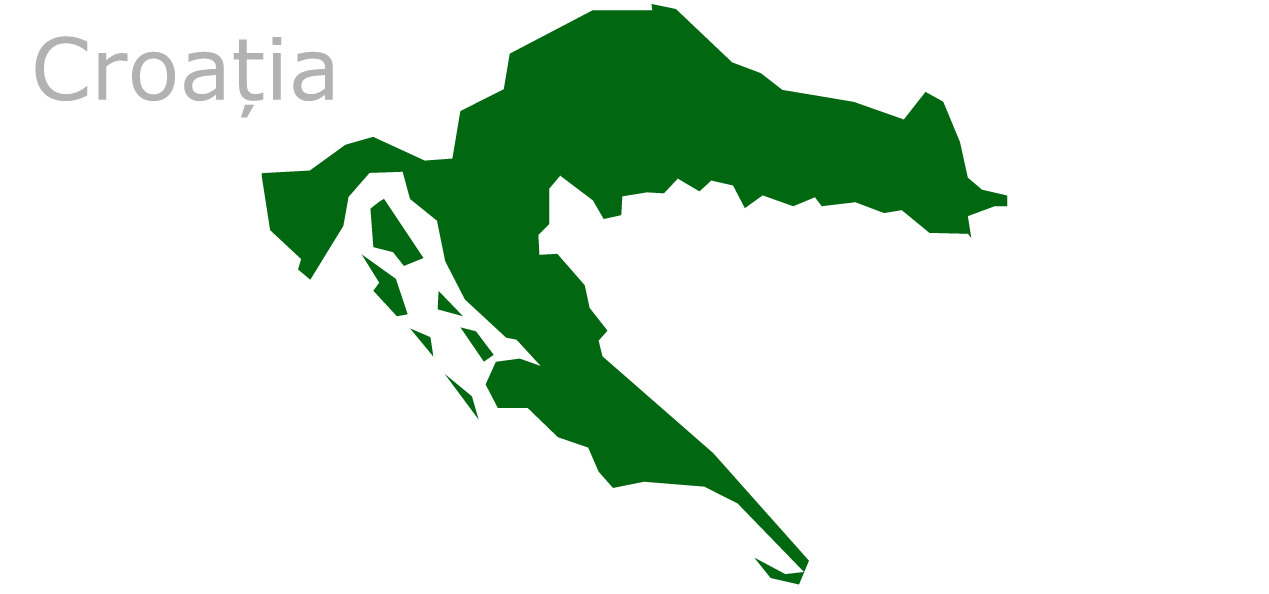 Map Eu Croația