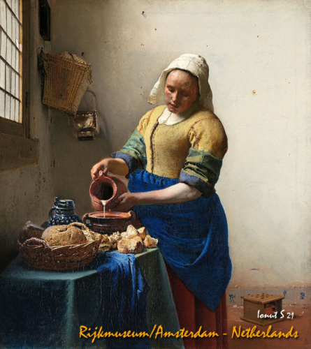 Johannes-Vermeer-The-Milkmaid